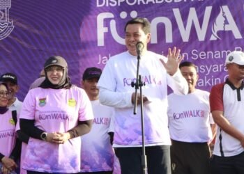 Bupati dan Wakil Bupati Tangerang Buka Senam Tangerang Gemilang dan Jalan Sehat