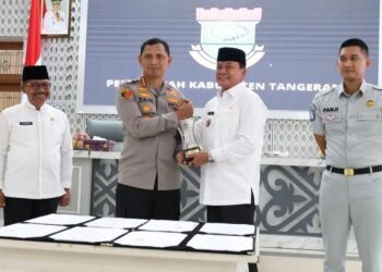 Pemkab Tangerang dan 3 Instansi Tanda Tangani Kesepakatan Penanganan Korban Kecelakaan Melalui Program TACS