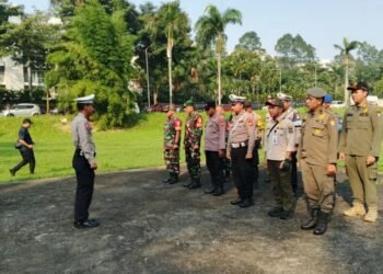 Satpol PP Gelar Pengamanan Perayaan Hari Kenaikan Yesus Kristus