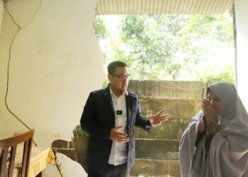 Respon Cepat Pilar Saga Ichsan, Bangun Ulang Rumah Warga yang Jebol