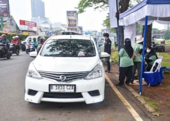 DLH Tangsel Gencarkan Uji Emisi, Ratusan Kendaraan Bermotor Dites Demi Udara Lebih Sehat