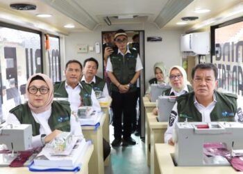 Pemkab Luncurkan Mobil Pelatihan Tata Busana UPTD Latihan Kerja Disnaker