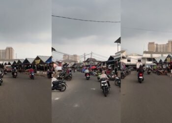 2 Juli 2025, Dishub Tangsel Uji Coba Sistem Satu Arah di Jalan H. Usman Pasar Ciputat