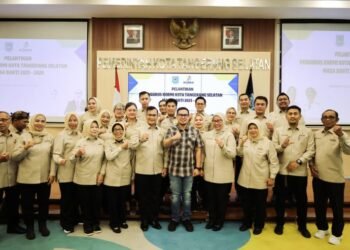 Pilar Saga Ichsan Lepas 133 Atlet Kormi Tangsel yang Akan Berlaga di Fornas VIII NTB 2025