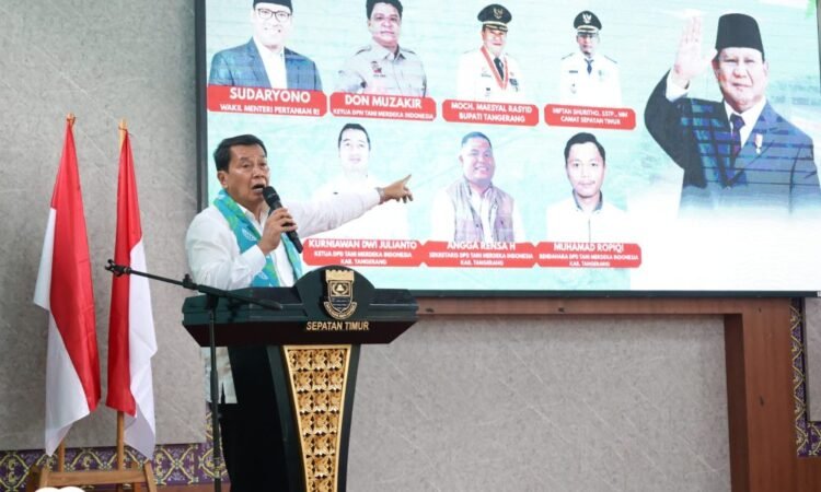 Bupati Tangerang Ajak DPD TMI Bermitra Wujudkan Kedaulatan Pangan dan Kesejahteraan Petani