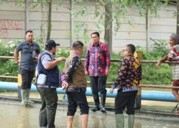 Bupati Tangerang Tinjau Lokasi Banjir di Kawasan Olek Tigaraksa