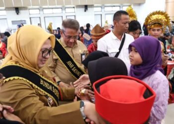 Bupati dan Wakil Bupati Tangerang Hadiri Puncak Perayaan Hari Anak Nasional