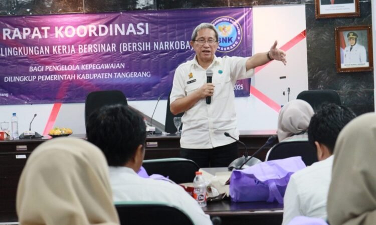 Pemkab Tangerang Gandeng BNK Cegah Penyalahgunaan Narkoba di Kalangan ASN