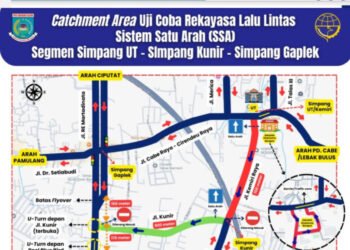 Pemkot Tangsel Uji Coba Sistem Satu Arah di Jalan Kemiri Raya dan Kayu Manis Pondok Cabe Pada 10 September 2025