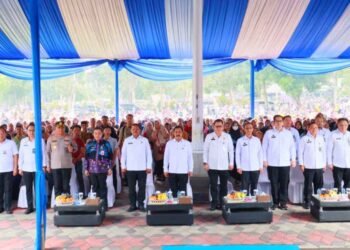 Menimipas RI dan Pemkab Tangerang Salurkan 5.000 Paket Bansos untuk Warga Jambe