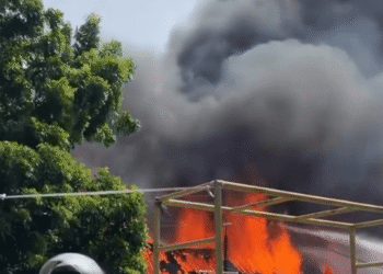 Asrama Polri di Cilenggang Serpong Tangsel Kebakaran, 6 Unit Damkar Dikerahkan
