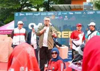 Wali Kota Benyamin Davnie Bersama Ribuan Masyarakat Ramaikan CFD BSD