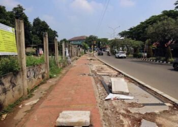 Lanjutan Revitalisasi Pedestrian Ciater, DSDABMBK Tangsel: Lebih Luas, Nyaman, Ramah Difabel dan Estetis