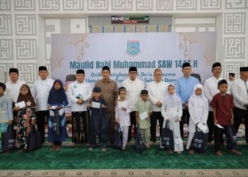 Perayaan Maulid Nabi di Tangsel, Pilar Saga Ichsan Tekankan Pentingnya Persatuan