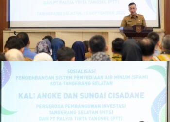 Pemkot Tangsel Dukung Perseroda PITS Kembangkan SPAM Kali Angke untuk Penuhi Kebutuhan Air Bersih Masyarakat