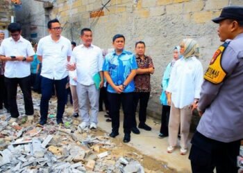 Bersama Pemkot, Dekranasda Tangsel Salurkan Bantuan Sosial untuk Korban Ledakan Tabung Gas di Pondok Cabe