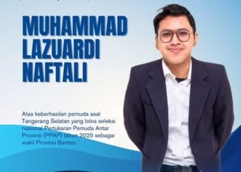 Wakili Tangsel, Muhammad Lazuardi Naftali Terpilih di Ajang Pertukaran Pemuda Antar Provinsi 2025