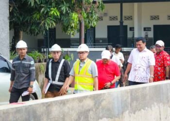 Pilar Saga Ichsan Targetkan Proyek Turap Beton Bintaro Gallery Rampung Sebelum Desember 2025