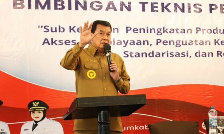 Bupati Tangerang Buka Bimtek Pengelolaan Koperasi Desa/Kelurahan Merah Putih