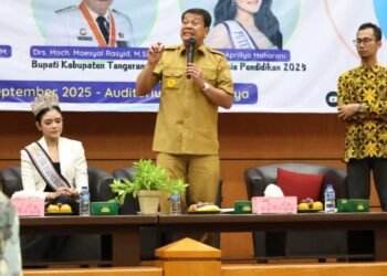 Bupati Tangerang Sampaikan Kuliah Umum di UNIPI Curug