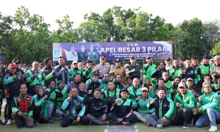 Pimpin Apel Besar Tiga Pilar, Bupati Tangerang Titipkan 4 Hal untuk Menjaga Kondusifitas Wilayah