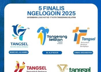 NGELOGOIN 2025, Inilah 5 finalis Sayembara Desain Logo HUT ke-17 Tangsel