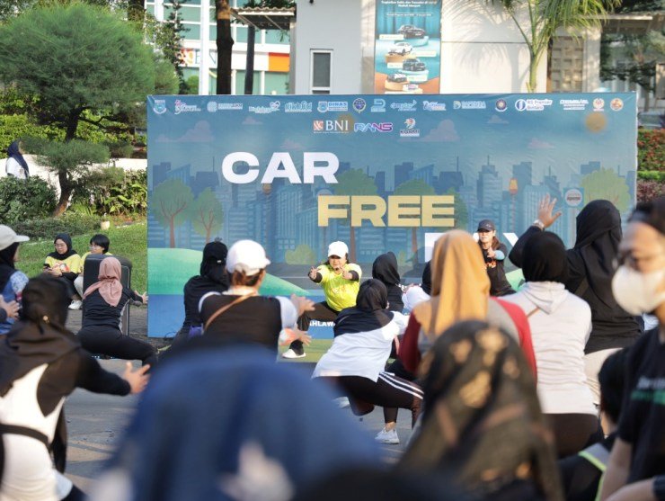 Car Free Day BSD Diserbu Warga Tangsel
