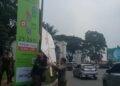 Satpol PP Tangsel Tertibkan Reklame Ilegal di Alam Sutera dan Bintaro