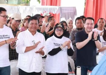 Hadiri Cisadane River Costal Sweep, Wabup Intan: Lingkungan Bersih dan Sehat adalah Hak dan Kewajiban Bersama