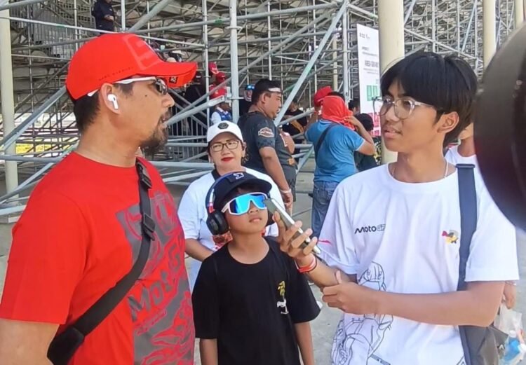 Siswa SMK Budi Luhur Ikuti Aktivitas Liputan dan Produksi Konten di Ajang MotoGP Mandalika