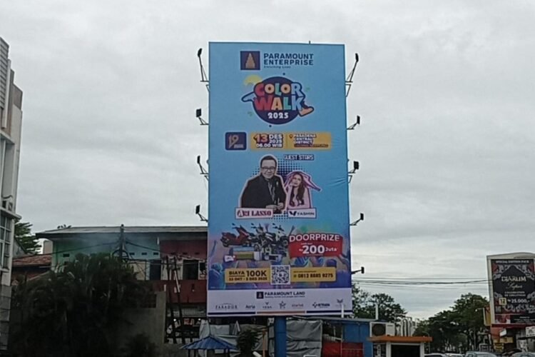 Paramount Color Walk 2025 Digelar 13 Desember, Total hadiah Capai Rp200 Juta