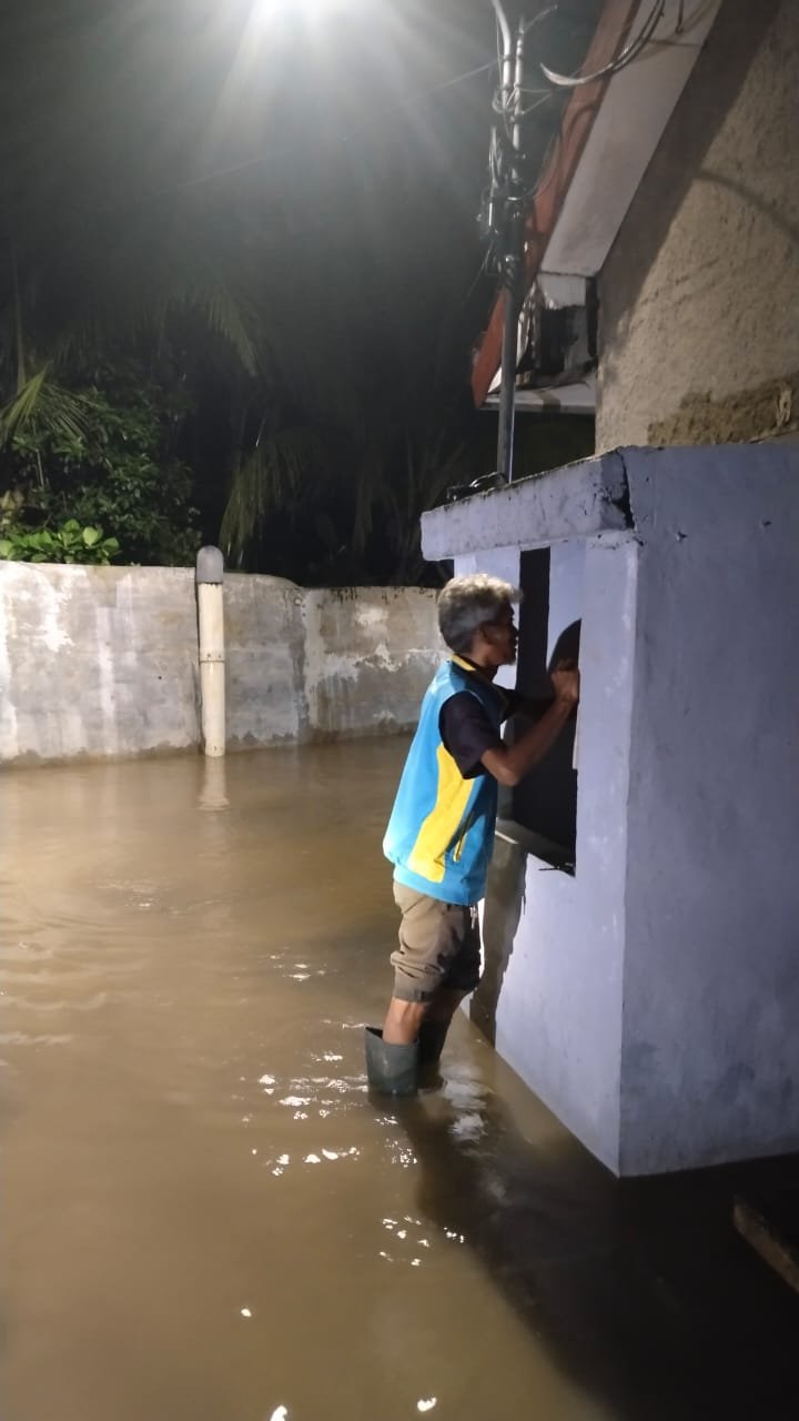 Limpasan Kali Serua Sebabkan Banjir di Pondok Kacang Prima, Dinas SDABMBK Tangsel Lakukan Penanganan Cepat