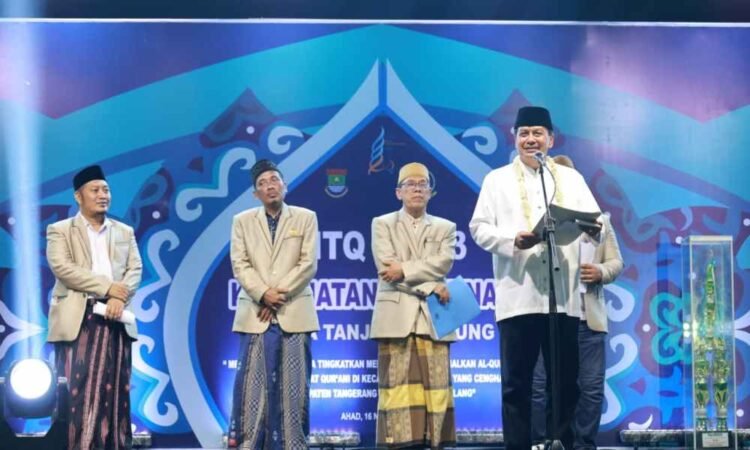 Bupati Tangerang Tutup MTQ Ke-13 Kecamatan Teluknaga