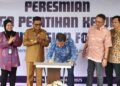 Bupati Tangerang dan Gubernur Banten Resmikan LPK dan Adis Mart