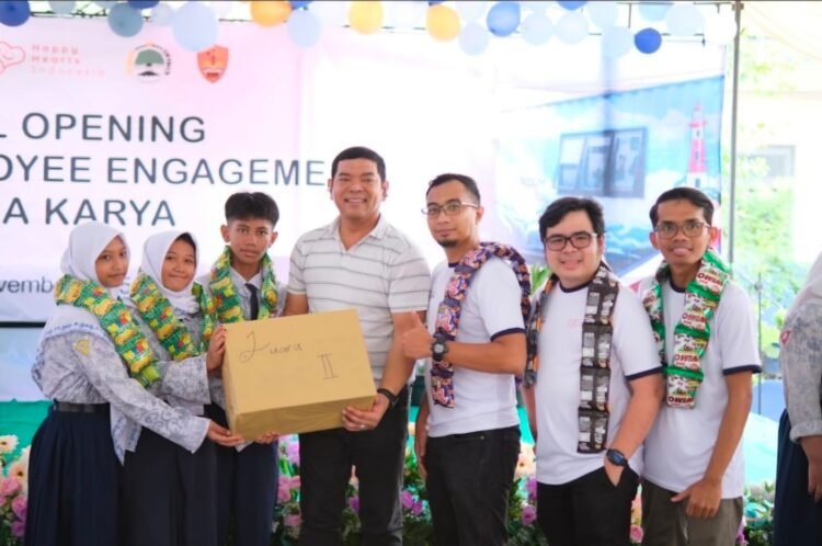 Dukung Akses Pendidikan, CMA CGM Foundation dan Happy Hearts Indonesia Perbaiki Empat Sekolah di Dua Kota Besar