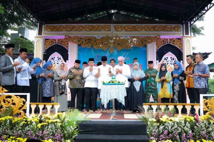 Tasyakuran HUT ke-17 Tangsel di Kecamatan Ciputat, Pilar Saga Ichsan Tekankan Pentingnya Kolaborasi