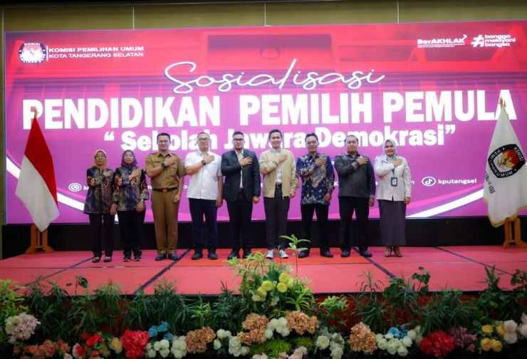 Pemkot dan KPU Tangsel Dorong Literasi Politik Anak Muda Lewat Sekolah Jawara Demokrasi