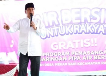 Bupati Tangerang Berikan Bantuan Pemasangan Air PDAM Gratis untuk 250 Warga Desa Tanjakan Mekar