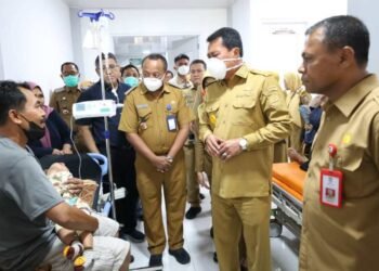 Bupati Tangerang Kunjungi Bayi Penderita TBC di RSUD Balaraja