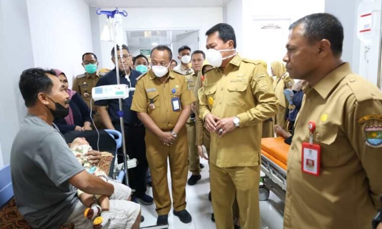 Bupati Tangerang Kunjungi Bayi Penderita TBC di RSUD Balaraja