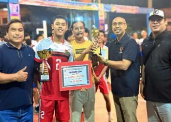 Kecamatan Kelapa Dua Juara Pertama Turnamen Bola Voli Sektor Putra di Bupati Cup 2025