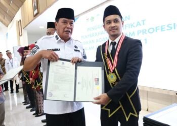 Penyerahan Sertifikat Guru PAI, Bupati Tangerang: 400 Orang Lagi Kita Doakan Agar Dapat Pengakuan