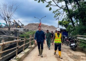 Pilar Saga Ichsan Dampingi KLH Tinjau TPA Cipeucang