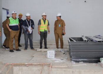 Pilar Saga Ichsan Tinjau Pembangunan GSG Pamulang, Ditargetkan Selesai Akhir Tahun