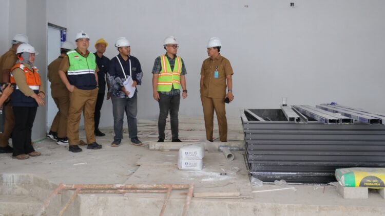 Pilar Saga Ichsan Tinjau Pembangunan GSG Pamulang, Ditargetkan Selesai Akhir Tahun