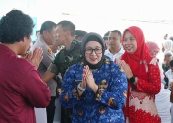 Resmikan Dapur SPPG Rancabuaya, Wabup Intan: MBG Tingkatkan Gizi Anak dan Ekonomi Warga