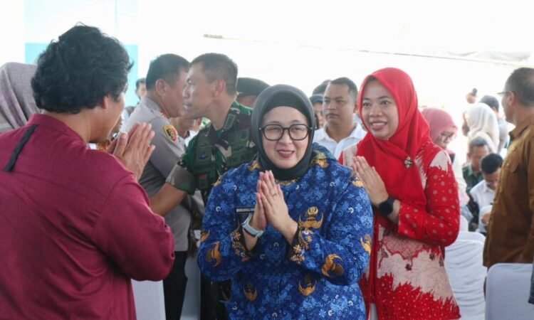 Resmikan Dapur SPPG Rancabuaya, Wabup Intan: MBG Tingkatkan Gizi Anak dan Ekonomi Warga