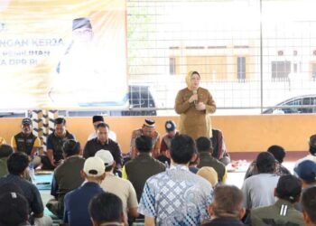 Wabup Intan Minta Warga Sudirman Peduli Sampah dan Terapkan Pola Hidup Sehat