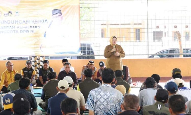 Wabup Intan Minta Warga Sudirman Peduli Sampah dan Terapkan Pola Hidup Sehat