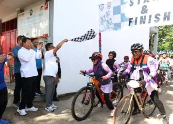 Bupati Tangerang dan Gubernur Banten Lepas Fun Bike Kolaborasi Gemilang dan Gowes Desa Wisata